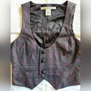 Diane vonFurstenberg size 4 wool Dorie vest